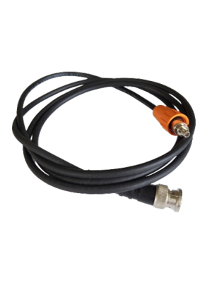 Câble coaxial pour électrode PH ou RH tète S, long : 3m avec prise S7 et 2 cosses